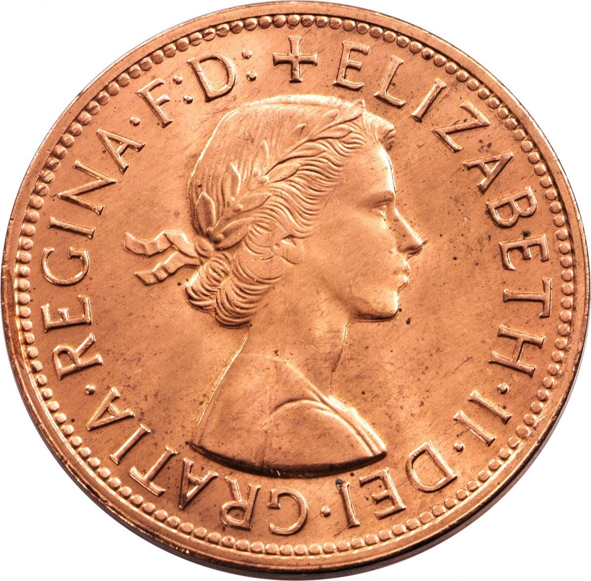 Coin Collecting - Heads 1963-1965 design by Mary Gillick