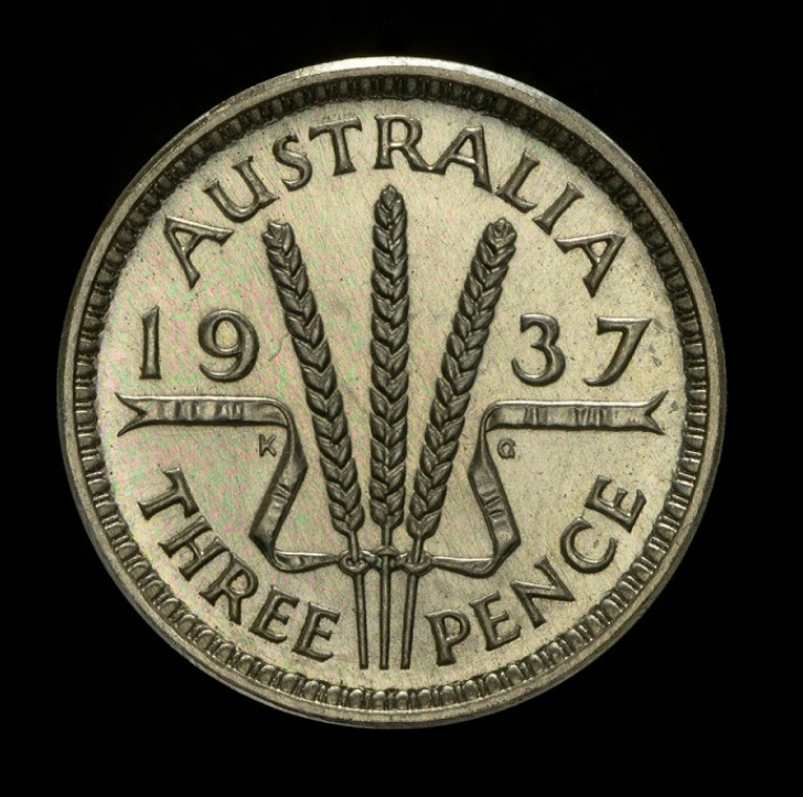 Christmas pudding Australia three pence