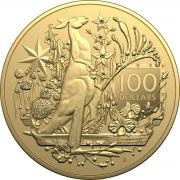 Investment Coins Gold 2021 One Hundred Dollars Australia's Coat of Arms