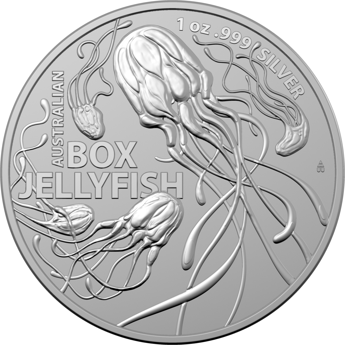 Investment Coins Silver 2022 One Dollar Australia's Most Dangerous - Australian Box Jellyfish