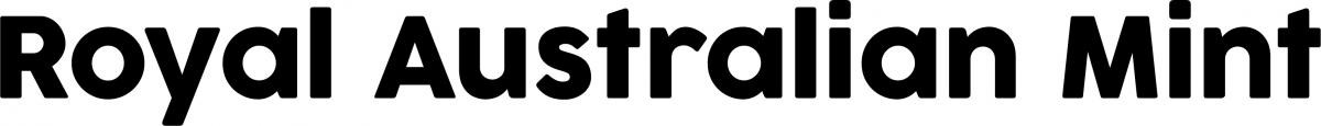 Royal Australian Mint text logo small caps
