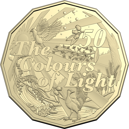 Dorothea Mackellar 50c Colours of Light Coin