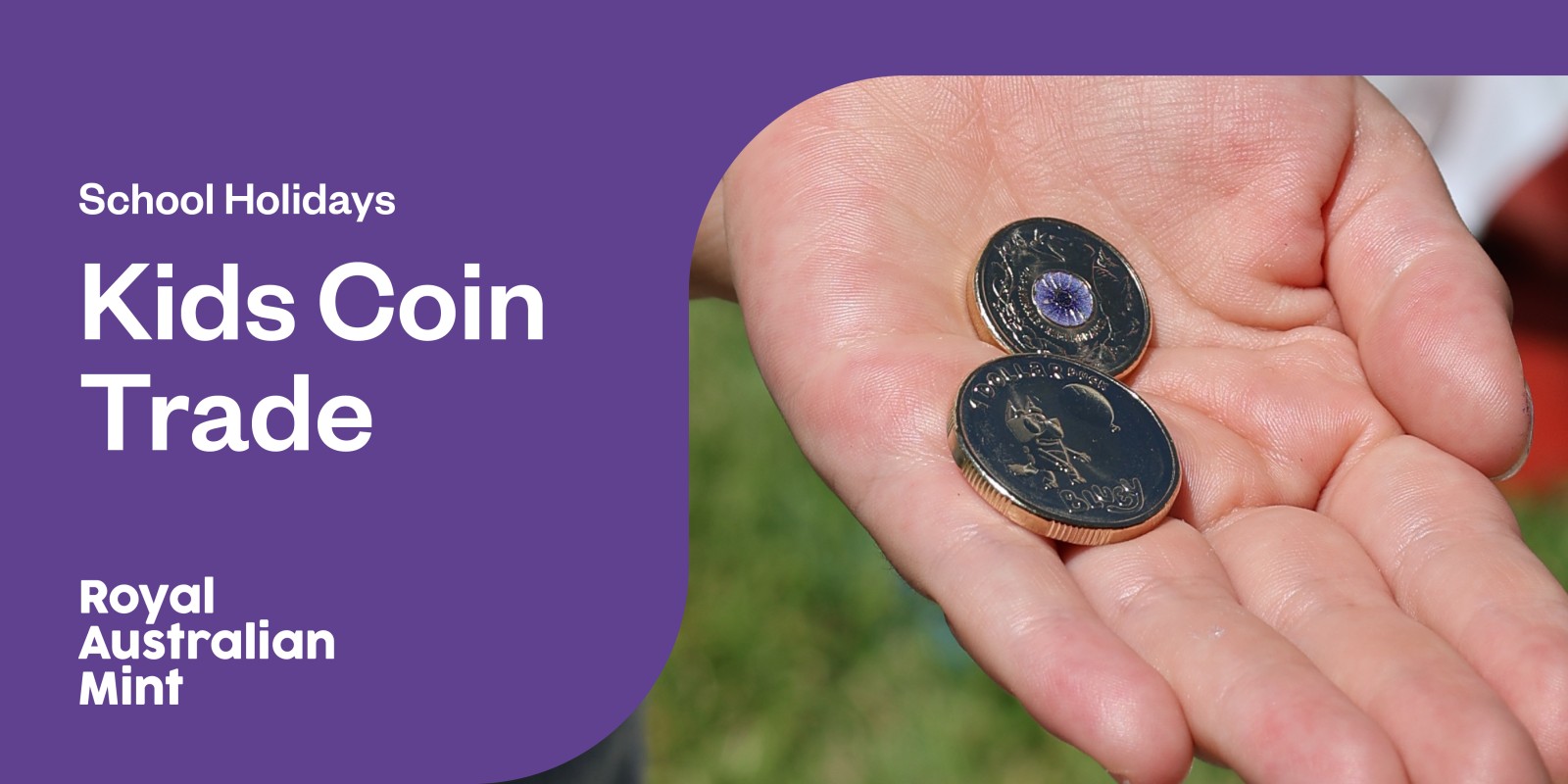 2025 School holidays kids coin trades