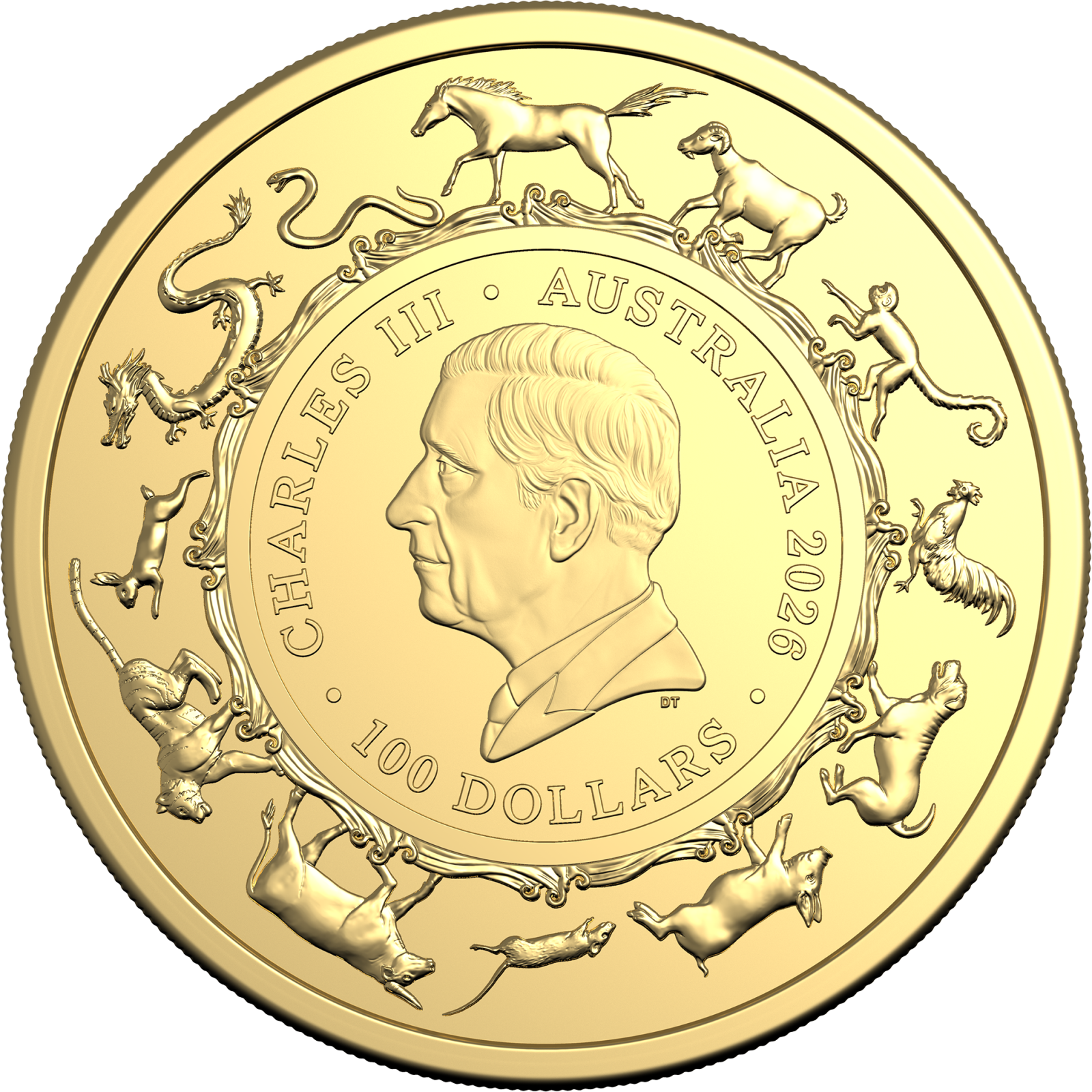 2025 Invested Lunar year of the horse reverse