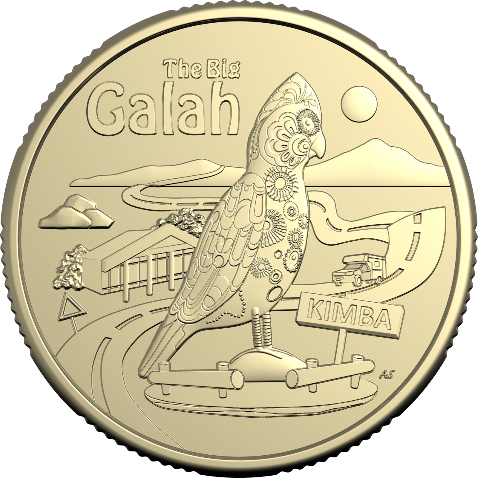 uncirculated coins one dollar 2025 aussie big things big galah