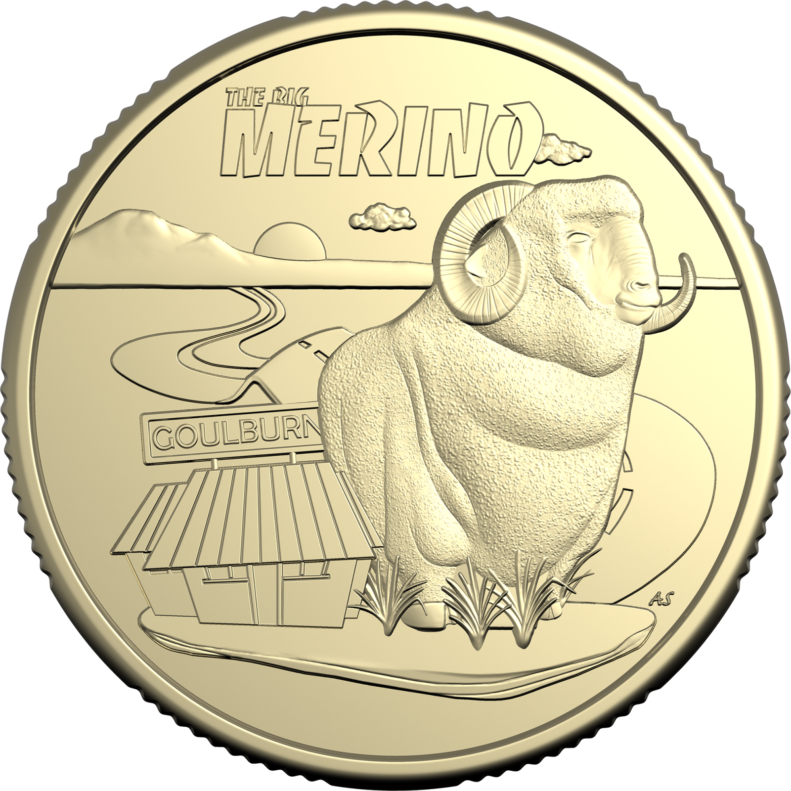 uncirculated coins one dollar 2025 aussie big things big merino