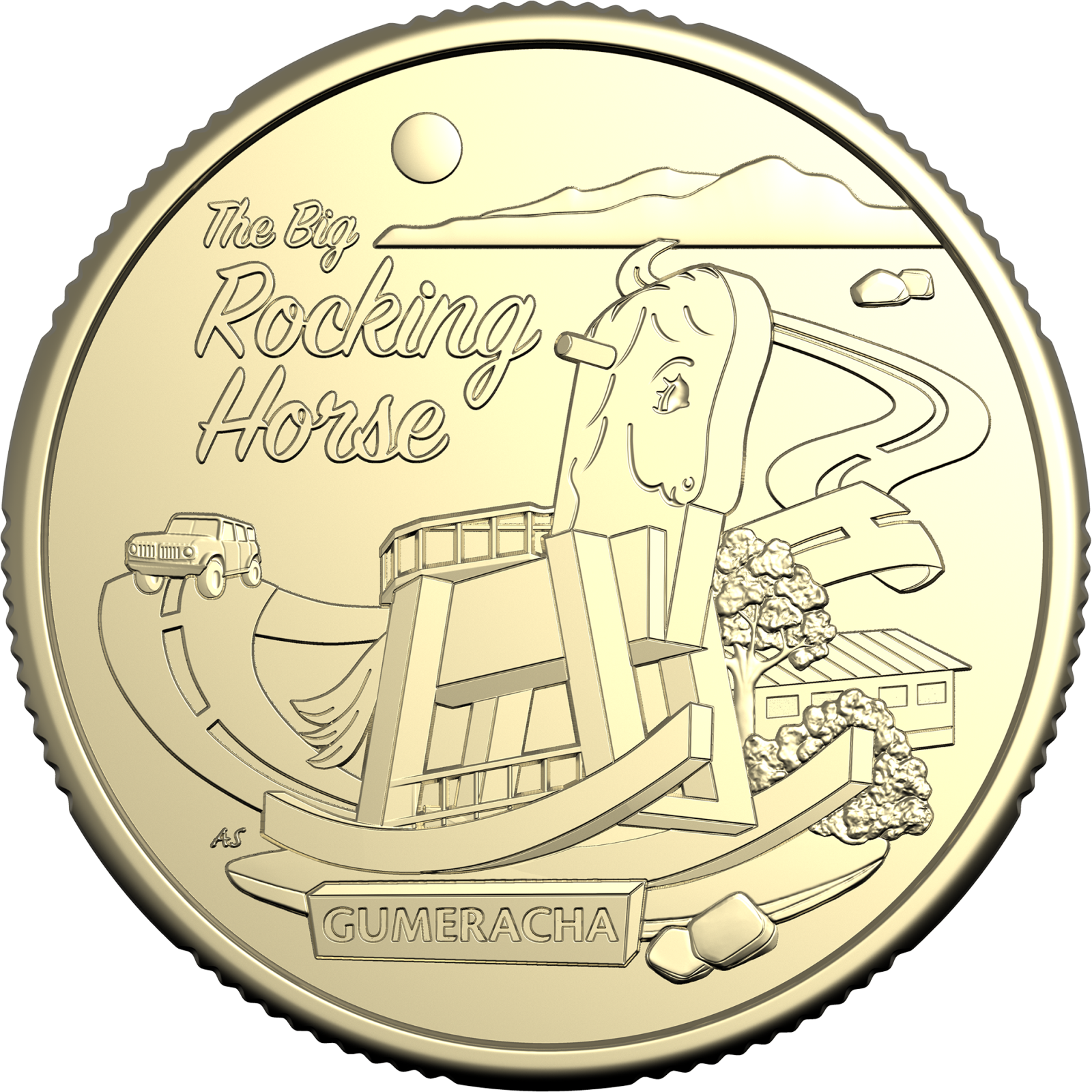 uncirculated coins one dollar 2025 aussie big things big rocking horse