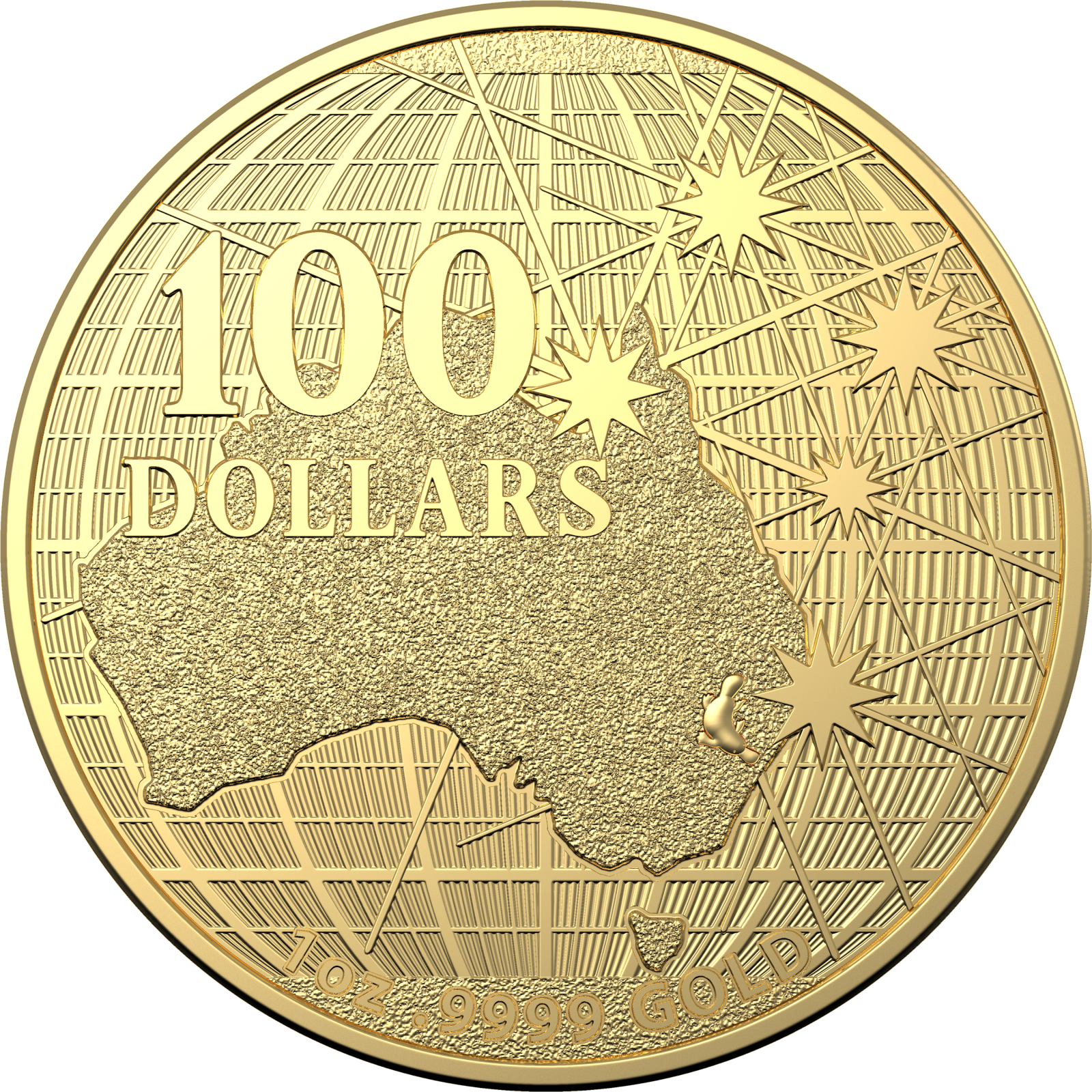 Investment Coins Gold 2021 One Hundred Dollars Beneath Southern Skies