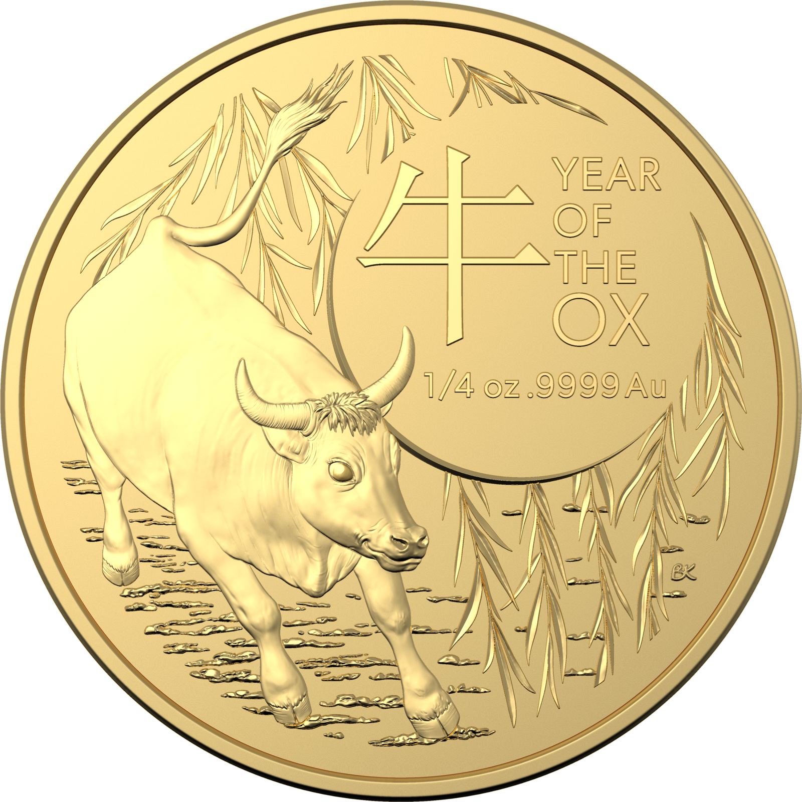 Investment Coin Gold 2021 Year of the Ox