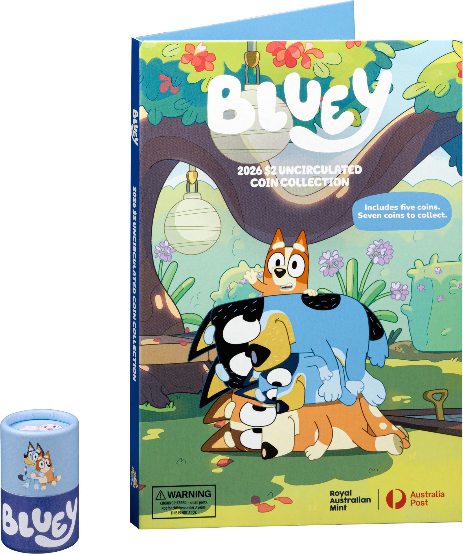 Cheese & Crackers! Bluey returns with a new coin collection