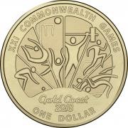 uncirculated-coins-one-dollar-2018-gold-coast-commonwealth-games-wrestling-second