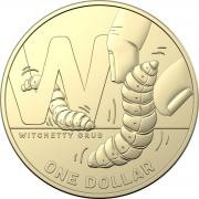 uncirculated-coins-one-dollar-2021-great-aussie-coin-hunt-2-w-witchetty-grub