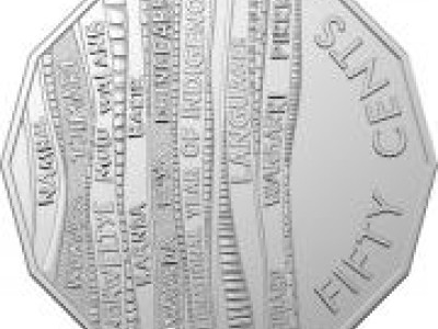 Circulating coins fifty cents commemorative design 2019 AIATSIS recognises 2019 as the International Year of Indigenous Languages