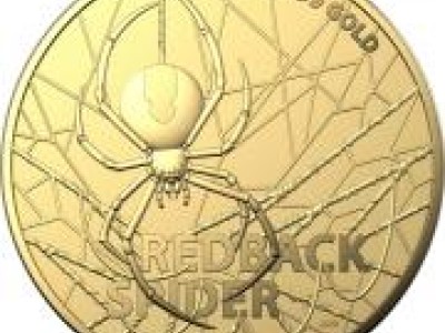 Investment Coin Gold 2020 One hundred dollars Redback Spider