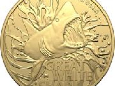 Investment Coin Gold 2021 Great White Shark