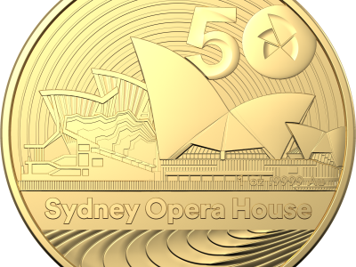Investment Coins Gold 2023 One Hundred Dollars 50th Anniversary of the Sydney Opera House