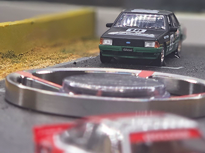 Pedal to the Medal display coin and car