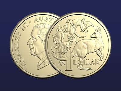 Check Your Change: Special $1 Coin with 6 Kangaroos Now Available