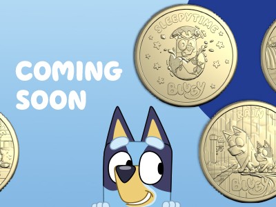 Coming Soon: New Bluey Coin Collection!