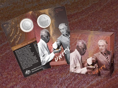 Wave Hill Walk Off coin and packaging