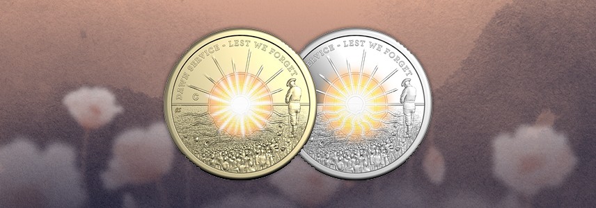 New release: Dawn Service $2 Coloured Coins